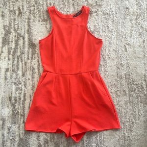 Orange romper size small
